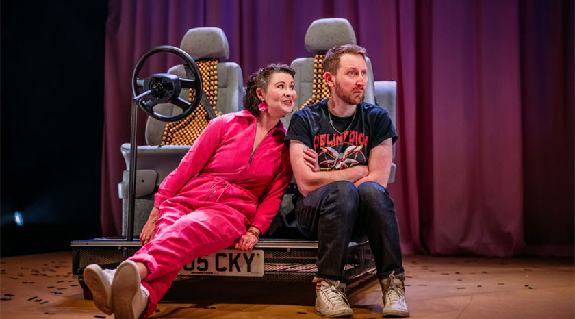 Irene Allan and Michael Dylan in Wilf at the Traverse Theatre at Edinburgh Fringe