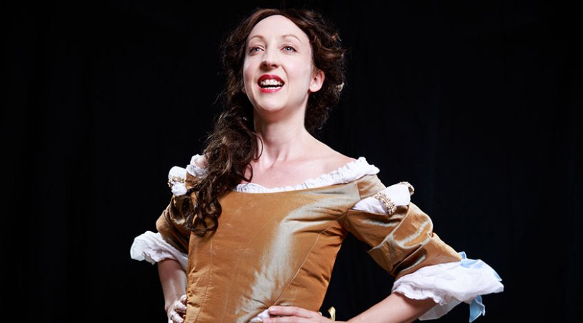 Claire Louise Amias in The Masks of Aphra Behn